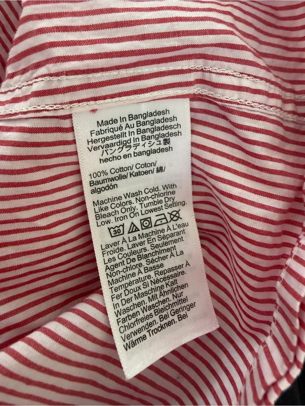 J Crew Pajama Set Red & White Stripe Top and Bottoms